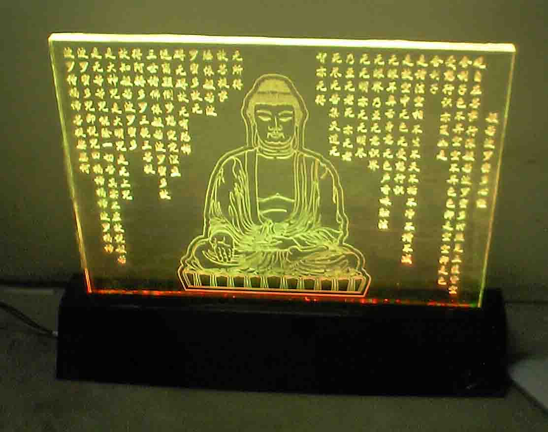 亞克力制品佛像展示